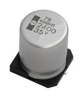 CHEMI-CON EMHS250ARA102MKE0S SMD Aluminium Electrolytic Capacitor, Radial Can - SMD, 1000 µF, 25 V, 0.087 ohm