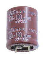 CHEMI-CON EKMR251VSN821MQ40S Electrolytic Capacitor, 820 µF, 250 V, ± 20%, Snap-In, 2000 hours @ 105°C