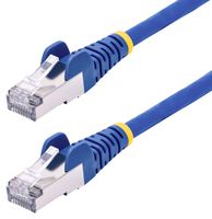 STARTECH NLBL-2M-CAT8-PATCH Ethernet Cable, 2m Blue CAT8 Ethernet Cable, Snagless, 25G/40G, 100W PoE, S/FTP, 26AWG, LSZH