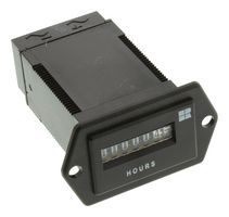 TRUMETER 711-0130 Panel Mount Timer, 103.5 VAC, 126.5 VAC, 0 s, 99999.99 h, 2.1 mm, 36.8 mm