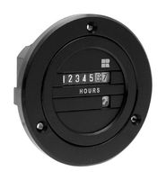 TRUMETER 711-0163 Panel Mount Timer, 230 VAC, 0 s, 99999.99 h