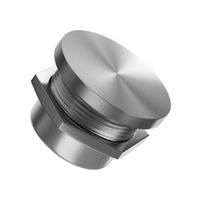 MULTICOMP PRO MP015461 Vandal Resistant Switch, MP Piezo Switch, 22.5 mm, SPST-NO, Momentary, Round Flat, Natural