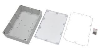MULTICOMP PRO MP015480 Plastic Enclosure, Multipurpose, Polycarbonate, 110 mm, 250 mm, 360 mm, IP68