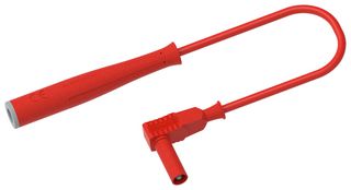 MULTICOMP PRO MP-EV6-ITL-150-R+BL Test Lead Set, 6mm Banana Jack, Shrouded, 4mm Right Angle Banana Plug, Shrouded, 1 kV, 12 A