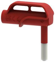 MULTICOMP PRO MP-RA6MAG-R Test Accessory, Red, 1.5kV, 4A, 4mm Socket to Magnetic Adapter