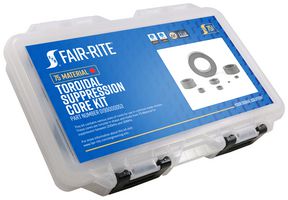 FAIR-RITE 0199000053 Toroidal Suppression Core Kit, 75 Material, 100kHz to 30MHz, for Attenuation Station