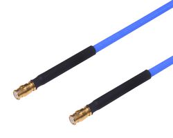 JOHNSON - CINCH CONNECTIVITY 415-0509-MM100 RF / Coaxial Cable Assembly, 18GHZ, 3.9 ", 100 mm, 0.047" Flexible, SMP Jack, SMP Jack
