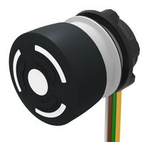 EAO 84-6330.0040 Emergency Stop Switch, SPST-NO, SPST-NC, Twist to Release, Cable, 1.5 A, 250 V