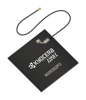 KYOCERA AVX 9000352F0-AA10L0250 RF Antenna, 5.925 to 7.125GHz, Bluetooth/Wi-Fi 6E/WLAN/Zigbee, Adhesive/MHF Connector, 250mm Cable