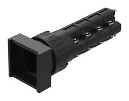 EAO 31-284.0252 Pushbutton Switch, 31 Series, 16 mm, 4NO / 4NC, Maintained, Square