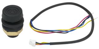 RUFFY TS2-4-S-T-2-C-BK Hall Effect Switch, 500mV to 4.5V Output, Black, 2, 5 VDC, 20 mA