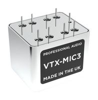 VIGORTRONIX VTX-MIC3 Audio Transformer, 1:7, 1.5 kohm, 9.1 kohm, 40 kHz