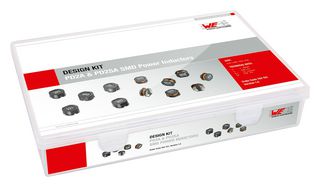 WURTH ELEKTRONIK 784701 Power Inductor Design Kit, 32 Pieces of 1µH to 470µH WE-PD2A, WE-PD2SA Series SMD Power Inductors