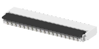 TE CONNECTIVITY 3-2495217-5 FFC / FPC Board Connector, 0.3 mm, 35 Contacts, Receptacle, Surface Mount Right Angle, Bottom