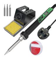 MULTICOMP PRO MP690D UK Soldering Iron Kit, 230 VAC, 90W, UK Plug, Iron Stand with Sponge