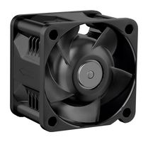 EBM-PAPST 8300100443 DC Axial Fan, 12 V, Square, 40 mm, 28 mm, Ball Bearing, 33 CFM