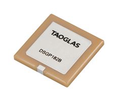 TAOGLAS DSGP182B RF Antenna, 1.565 to 1.586GHz, Right Hand Circular, -0.17dBi, SMD, DSGP Series