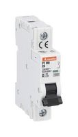 LOVATO P1MB1PC32 Thermal Magnetic Circuit Breaker, C Trip Curve, IP20/10 kA, P1MB Series, 32 A, 1 Pole, 80 V, 230 V