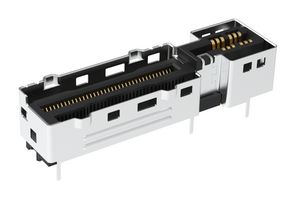 AMPHENOL COMMUNICATIONS SOLUTIONS G03V23342HR Card Edge Connector, Dual Side, PCI Express Gen 5, 1.57 mm, 74 Contacts