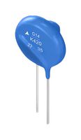 TDK B72214G2421K101 TVS Varistor, 420 V, G14 Series, 1.25 kV, Disc 14mm, Metal Oxide Varistor (MOV)