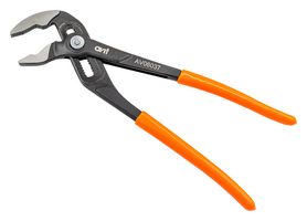 CK TOOLS AV06037 Waterpump Pliers, Push Button, Flat & Hex Gripping Jaw, Vinyl Dipped Handle, 310mm Length