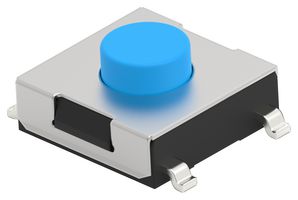 TE CONNECTIVITY - ALCOSWITCH STS31A28CSMTR Tactile Switch, SPST-NO, STS Series, Top Actuated, Surface Mount, Round Button, 280 gf