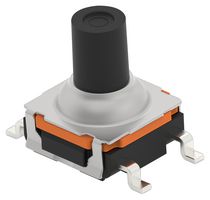 TE CONNECTIVITY - ALCOSWITCH STS77A25BSMTR Tactile Switch, SPST-NO, STS Series, Top Actuated, Surface Mount, Round Button, 250 gf