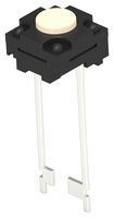 TE CONNECTIVITY - ALCOSWITCH STS43A10ETHR Tactile Switch, SPST-NO, STS Series, Top Actuated, Through Hole, Round Button, 100 gf