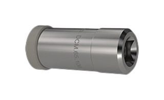 LEMO DCM.65.106.AZ4 Socket Drive, Square, 1/4", Notched Nut, Stainless Steel, DCM Series