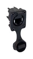 AMPHENOL AUDIO RJXS8FP15VPE Modular Connector, Panel 2.5mm to 3.8mm, Potted, RJ45 Jack, 1 x 1 (Port), 8P8C, Cat5e, IP65