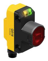 BANNER ENGINEERING QS18VN6FF50Q7 Photoelectric Sensor, 50mm, 630nm Visible Red, Fixed Field, Digital, 10 to 30VDC
