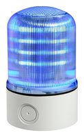 MULTICOMP PRO MP016034 Beacon, Blue, Flashing, Rotating, Steady, 24 V Supply, 92 mm, IP66/IP69K