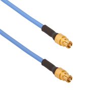 AMPHENOL SV MICROWAVE 7032-10513 RF / Coaxial Cable Assembly, 6 ", 152.4 mm, 0.047" Flexible, SMPM Jack, SMPM Jack, 50 ohm