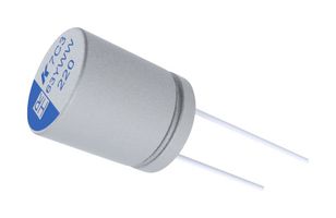 KEMET A7C3MN337M1VAAS020 Polymer Aluminium Electrolytic Capacitor, 330 µF, 35 V, 0.02 ohm, 4000 hours @ 125°C, ± 20%