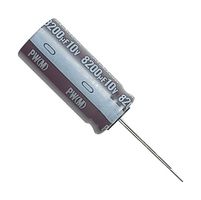 NICHICON UPW1J222MHD Electrolytic Capacitor, 2200 µF, 63 V, ± 20%, Radial Leaded, 8000 hours @ 105°C, Polar
