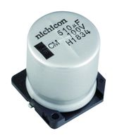 NICHICON UCM1H220MCL1GS SMD Aluminium Electrolytic Capacitor, Radial Can - SMD, 22 µF, 50 V, 2000 hours @ 105°C, Polar