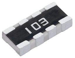 MULTICOMP PRO MPNF43JTFX3300 Fixed Network Resistor, 330 ohm, Isolated, 4 Resistors, 0603 [1608 Metric], Flat, ± 5%