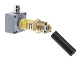 GEMS SENSORS 010-3463 Level Switch, Point Level Switch, Oil, Water, R1, 10 bar, Brass, SPDT