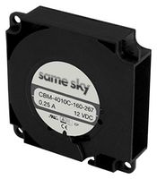 SAME SKY CBM-4007C-065-295 Fan Blower, DC Brushless Motor, 5 V, DC, 40 mm, 7 mm, 1.85 CFM