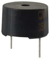 SAME SKY CMI-1275C-050 Magnetic Buzzer Indicator, 90 dBA, 3V to 7V, Internal, PBT (Polybutylene Terephthalate), Glass
