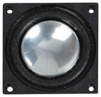 SAME SKY CMS0361KLX Speaker, 8 ohm, 85 dB, 2W, 240 Hz to20 kHz, Round with Square Frame
