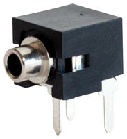 SAME SKY MJ-2506N Phone Audio Connector, 3 Contacts, Jack, 2.5 mm, Through Hole Mount Right Angle