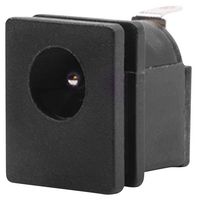 SAME SKY PJ-009B DC Power Connector, Jack, 2.5 A, 2.5 mm, Panel PCB Mount, Through Hole Straight