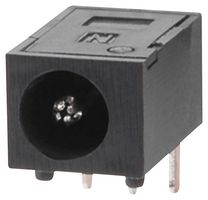 SAME SKY PJ-036CH DC Power Connector, Jack, 3.5 A, 1 mm, PCB Mount, Through Hole Right Angle