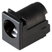 SAME SKY PJ-037A DC Power Connector, Jack, 2.5 A, 2 mm, PCB Mount, Through Hole Right Angle