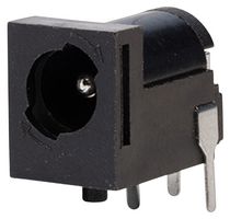 SAME SKY PJ-059A DC Power Connector, Jack, 2.5 A, 2 mm, Through Hole Right Angle, Solder