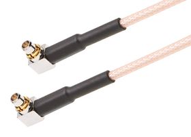 MOLEX 73230-2352 RF / Coaxial Cable Assembly, 5.9 ", 150 mm, RG-178, MMCX PoC Right Angle Plug