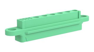 HARWIN G125-2249600-06-08-00 Connector Housing, 6Pwr+8Sig Pos, Green, Gecko-MT G125 Series, Receptacle, 14 Ways, 1.25 mm