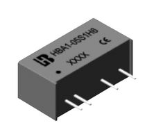 PULSE ELECTRONICS HBA1-24S1H6 Isolated Through Hole DC/DC Converter, ITE, SIP, 1 W, 1 Output, 5 V