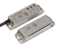 IDEM 412002 Safety Interlock Switch, RFID, PNP, LMZ Series, Cable, IP67, IP69K